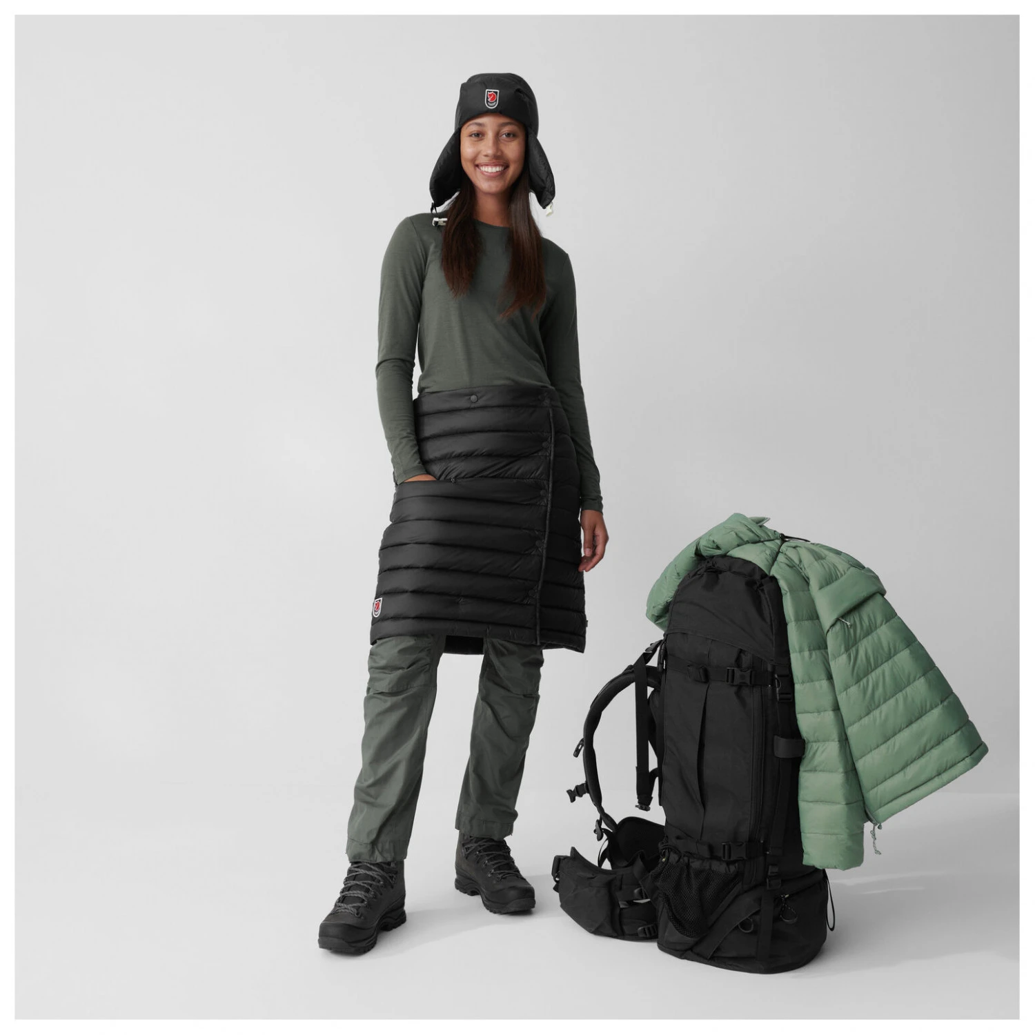 FJÄLLRÄVEN Fjällräven - Women's Expedition Pack Down Skirt - Jupe En Duvet – Image 3