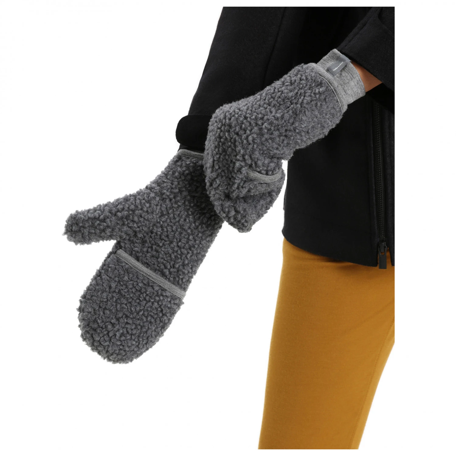 Icebreaker - Icl Realfleece Sherpa Mittens - Gants – Image 4