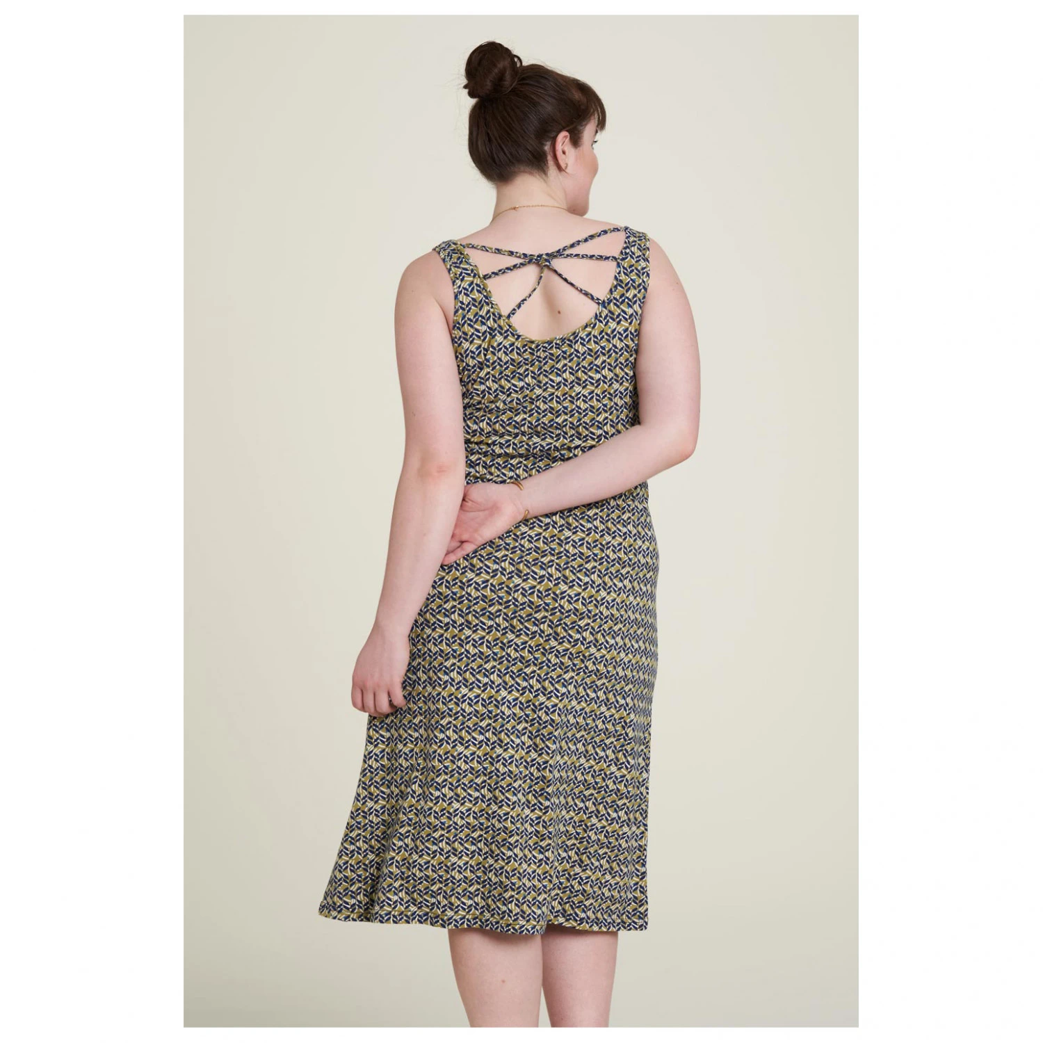 Tranquillo - Women's Jersey-Kleid Mit Rückenschnürung - Robe – Image 4