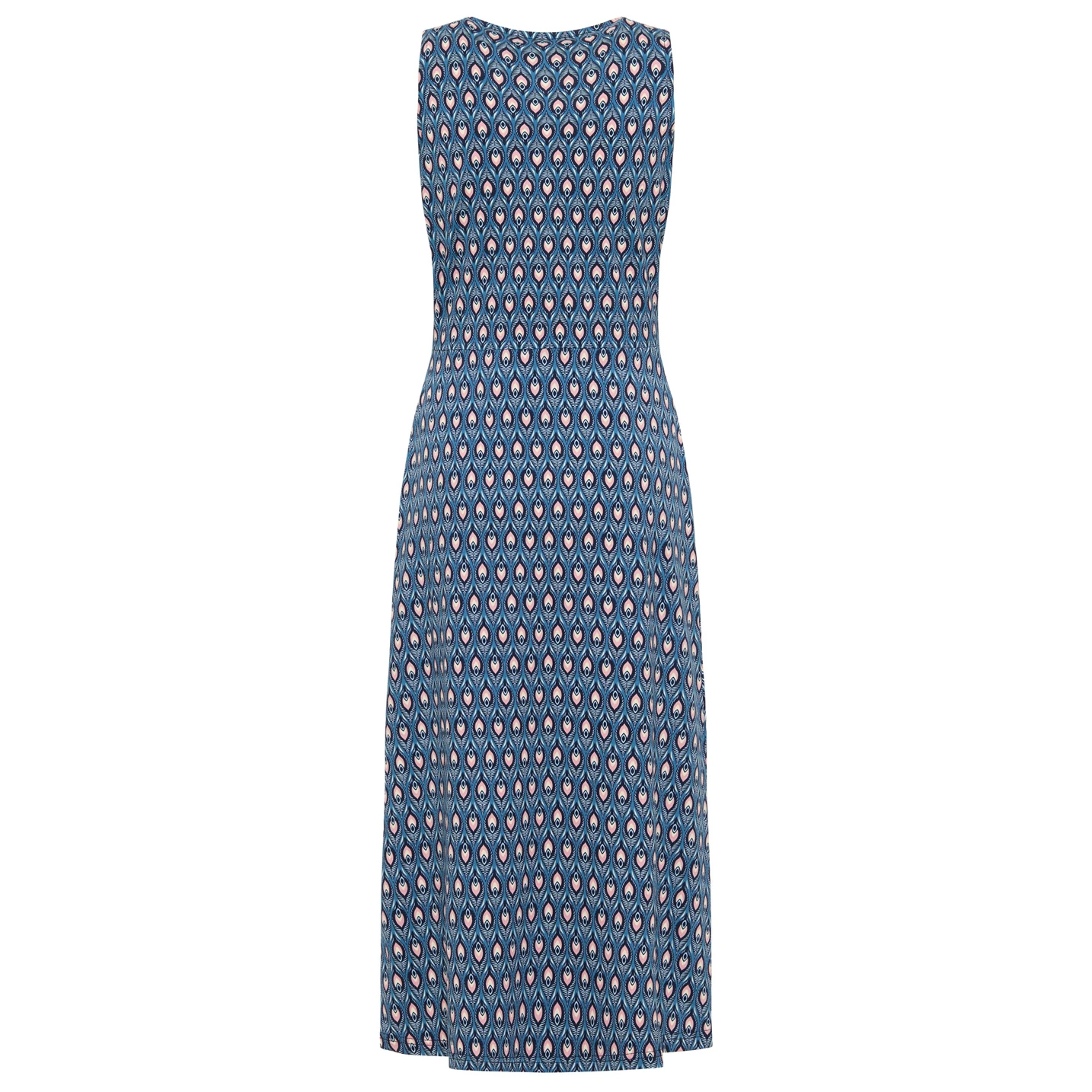 Tranquillo - Women's V-Neck Jersey-Kleid Sleeveless - Robe – Image 2