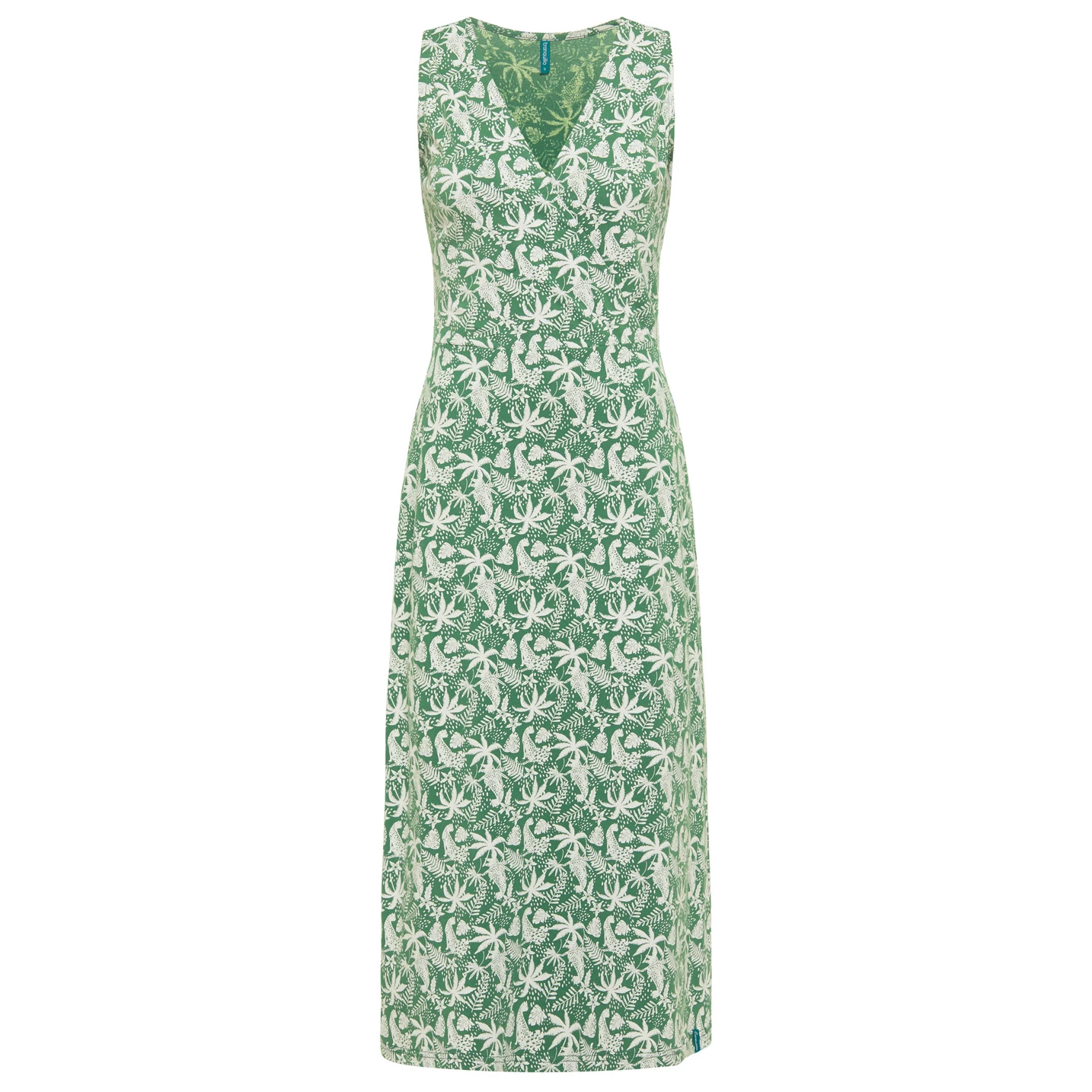 Tranquillo - Women's V-Neck Jersey-Kleid Sleeveless - Robe